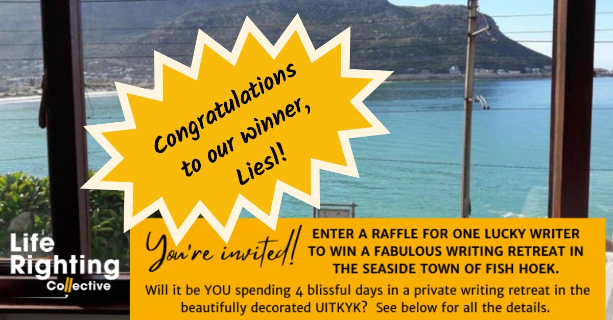 Writing Retreat Raffle - Uitkyk Winner